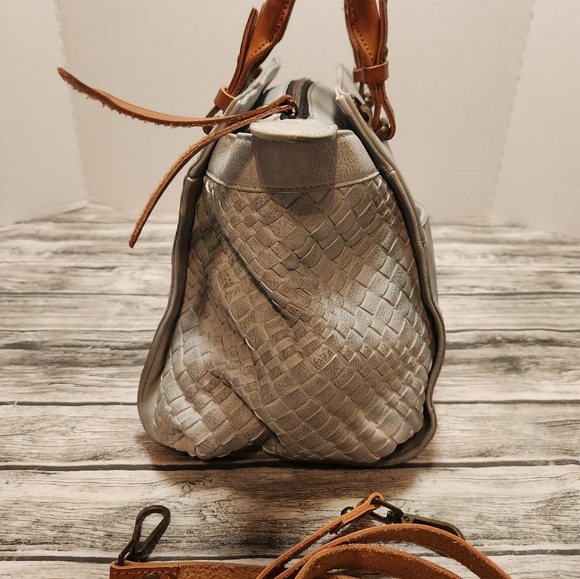 Moda LUXE Green/gray Handbag - Picture 4 of 10